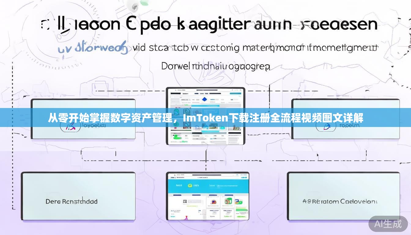 从零开始掌握数字资产管理，ImToken下载注册全流程视频图文详解