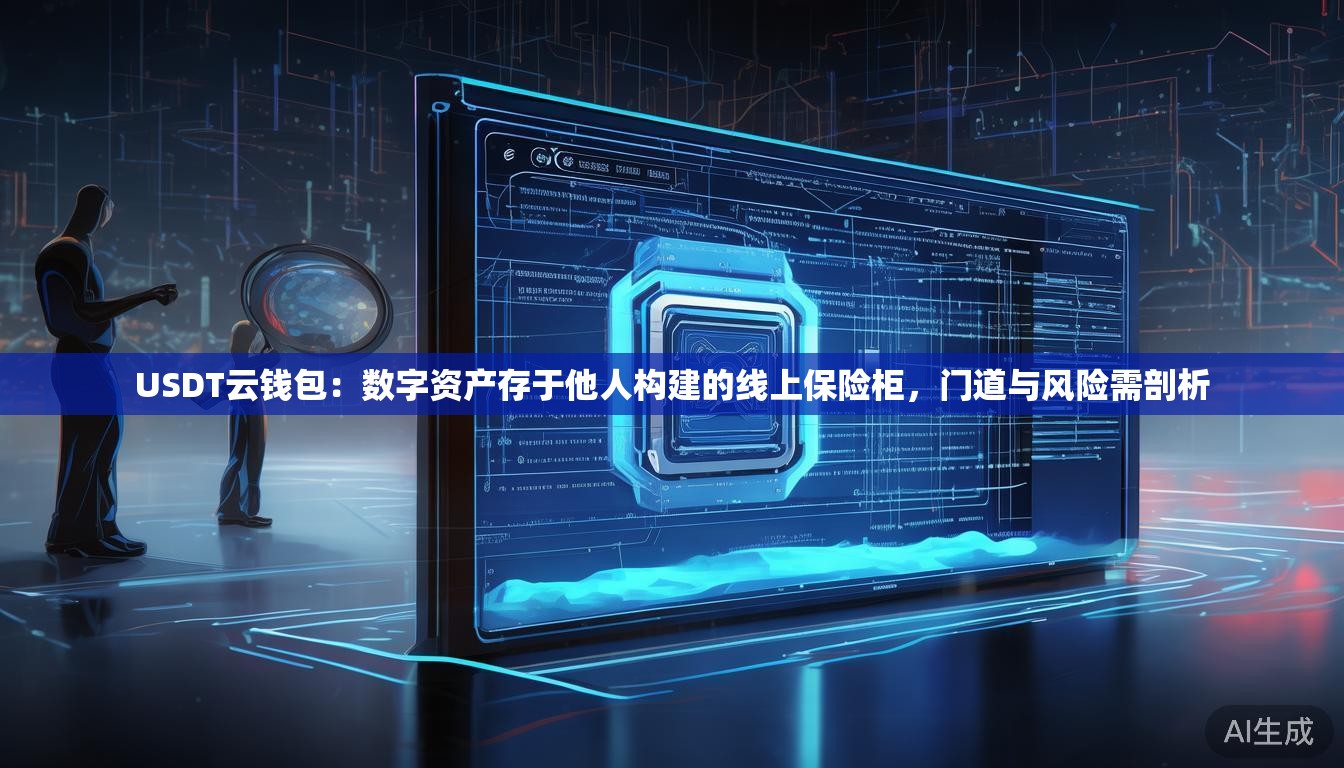 USDT云钱包：数字资产存于他人构建的线上保险柜，门道与风险需剖析