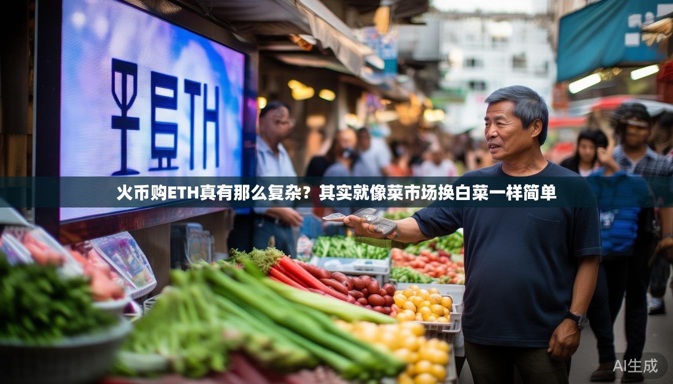 火币购ETH真有那么复杂？其实就像菜市场换白菜一样简单
