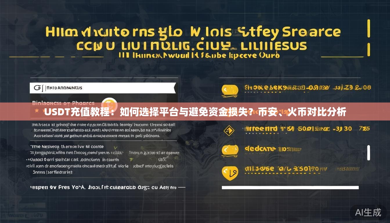 USDT充值教程：如何选择平台与避免资金损失？币安、火币对比分析