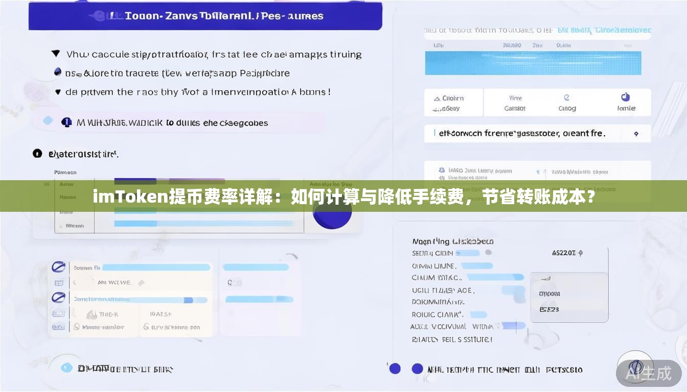 imToken提币费率详解：如何计算与降低手续费，节省转账成本？