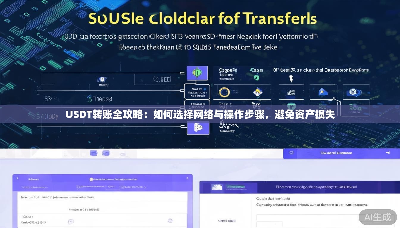 USDT转账全攻略：如何选择网络与操作步骤，避免资产损失