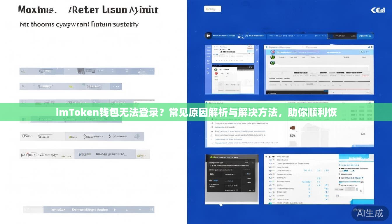 imToken钱包无法登录?常见原因解析与解决方法,助你顺利恢 imToken钱包无法登录?常见原因解析与解决方法,助你顺利恢