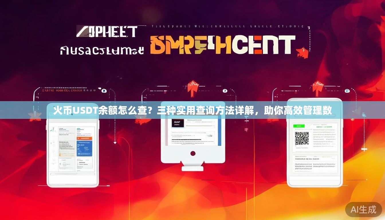 火币USDT余额怎么查？三种实用查询方法详解，助你高效管理数