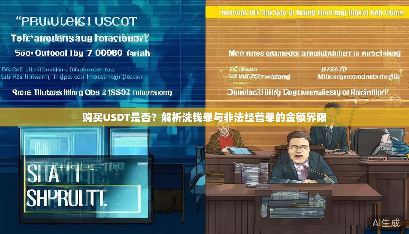 购买USDT是否？解析洗钱罪与非法经营罪的金额界限