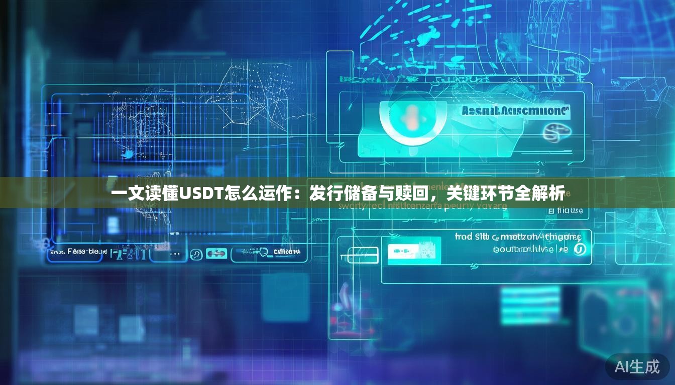 一文读懂USDT怎么运作：发行储备与赎回，关键环节全解析