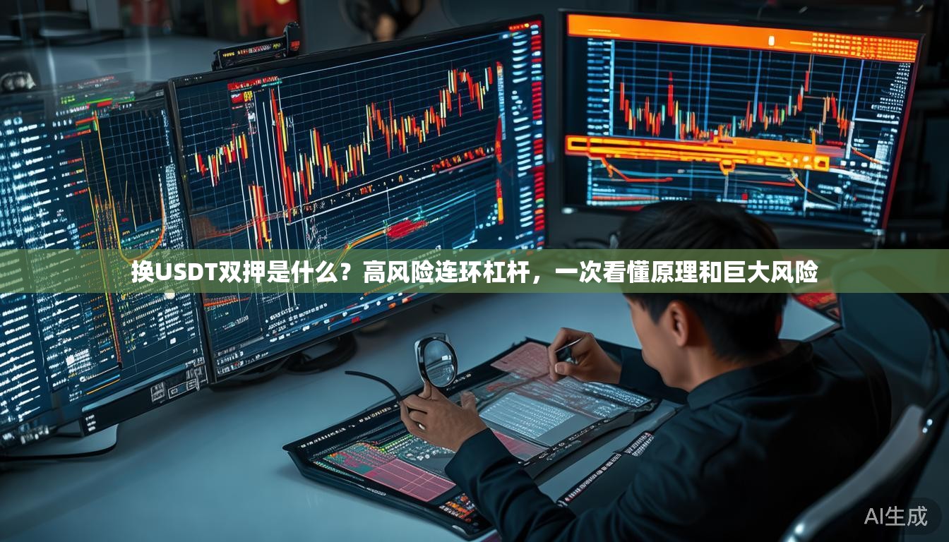 换USDT双押是什么?高风险连环杠杆,一次看懂原理和巨大风险 换USDT双押是什么?高风险连环杠杆,一次看懂原理和巨大风险