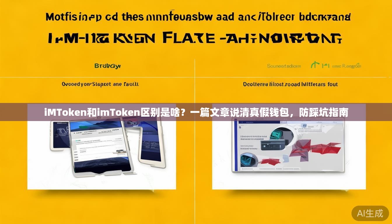 iMToken和imToken区别是啥？一篇文章说清真假钱包，防踩坑指南