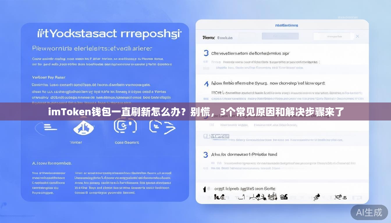 imToken钱包一直刷新怎么办？别慌，3个常见原因和解决步骤来了