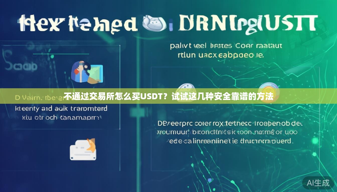 不通过交易所怎么买USDT？试试这几种安全靠谱的方法