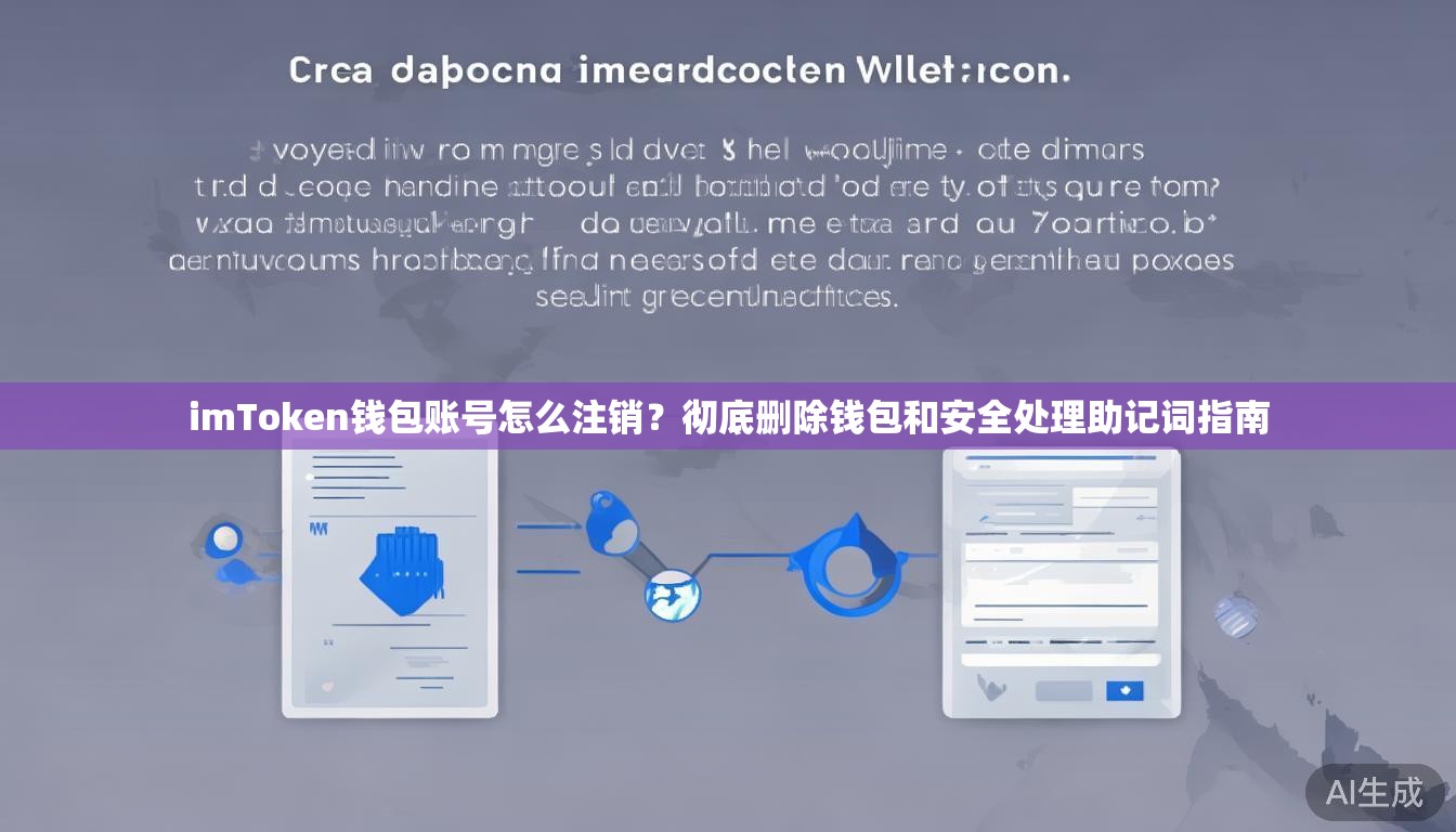 imToken钱包账号怎么注销？彻底删除钱包和安全处理助记词指南