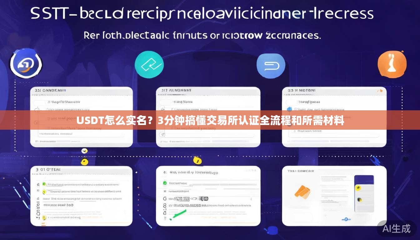 USDT怎么实名？3分钟搞懂交易所认证全流程和所需材料