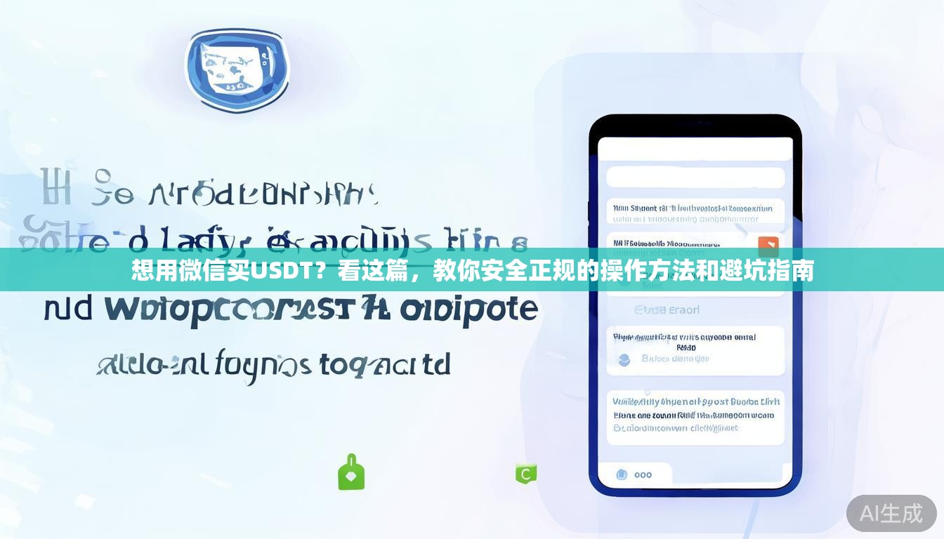 想用微信买USDT？看这篇，教你安全正规的操作方法和避坑指南