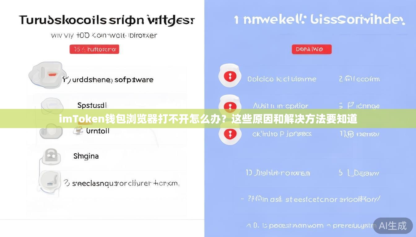 imToken钱包浏览器打不开怎么办？这些原因和解决方法要知道