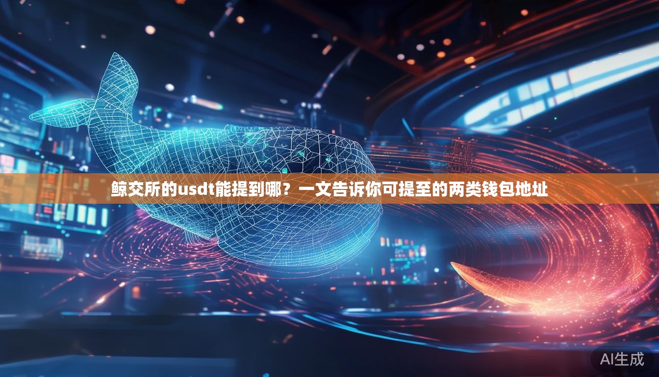 鲸交所的usdt能提到哪？一文告诉你可提至的两类钱包地址