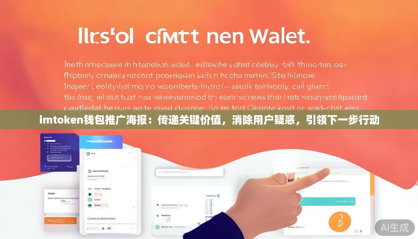 imtoken钱包推广海报：传递关键价值，消除用户疑惑，引领下一步行动