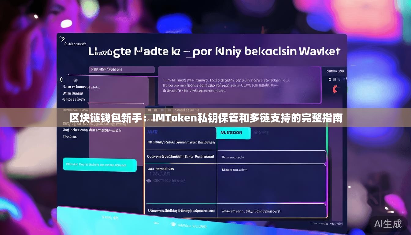 区块链钱包新手：IMToken私钥保管和多链支持的完整指南
