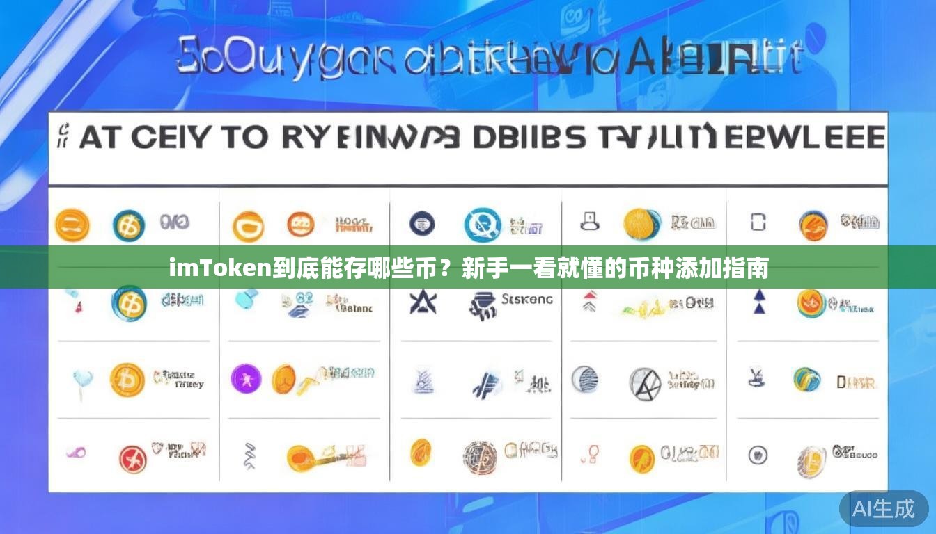 imToken到底能存哪些币?新手一看就懂的币种添加指南 imToken到底能存哪些币?新手一看就懂的币种添加指南