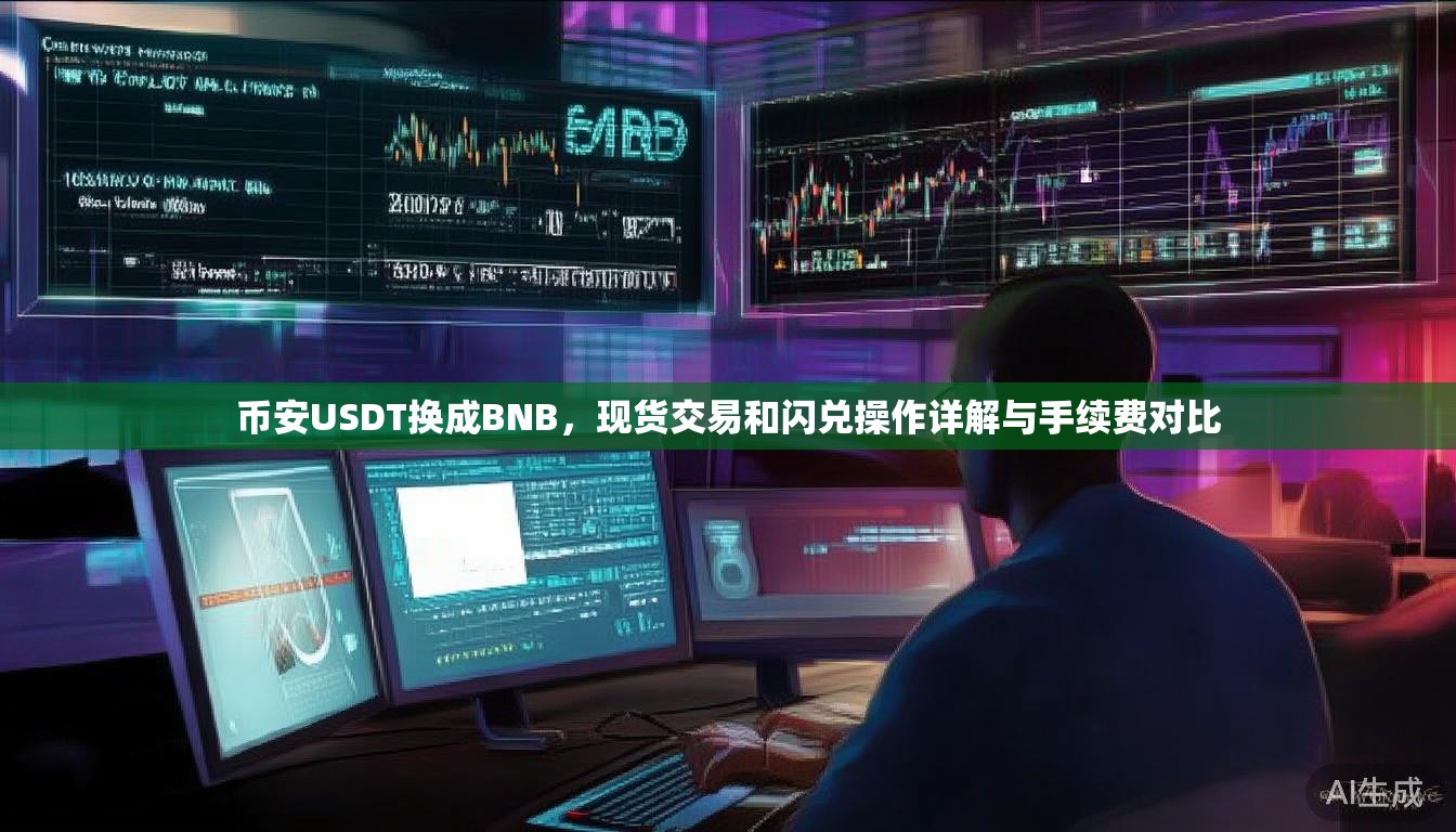 币安USDT换成BNB，现货交易和闪兑操作详解与手续费对比