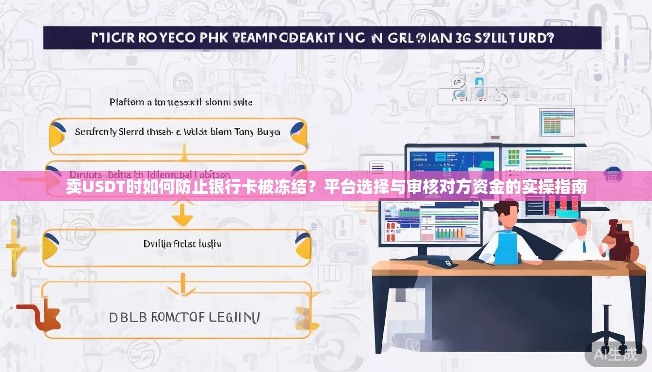 卖USDT时如何防止银行卡被冻结？平台选择与审核对方资金的实操指南